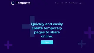 Tempaste screenshot
