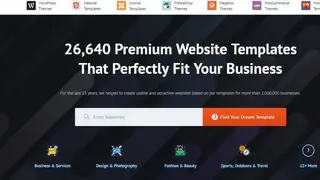 TemplateMonster screenshot