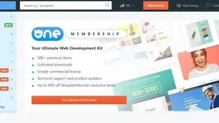 TemplateMonster screenshot