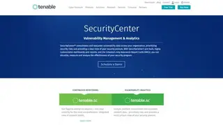 Tenable Security Center screenshot