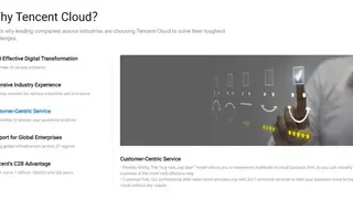 Tencent Cloud – International screenshot