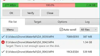 TeraCopy screenshot