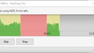 TeraCopy screenshot