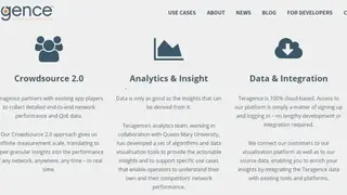 Teragence screenshot