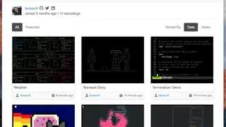 Terminalizer screenshot