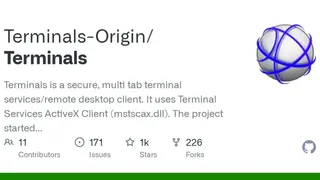 Terminals screenshot