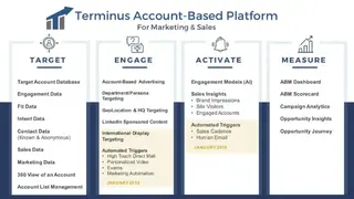 Terminus ABM Platform screenshot