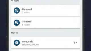 Termius screenshot