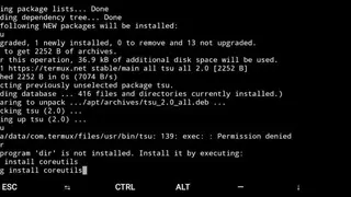 Termux screenshot