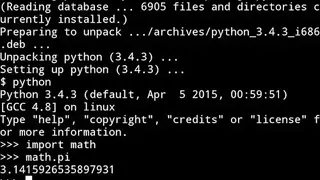 Termux screenshot