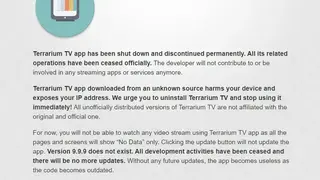 Terrarium TV screenshot