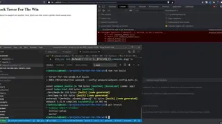 Terser screenshot