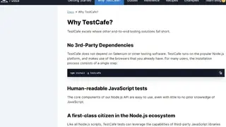 TestCafe screenshot