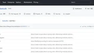 TestCafe screenshot