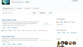 Testcontainers screenshot