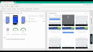 TestDroid screenshot