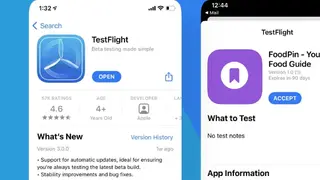 TestFlight screenshot