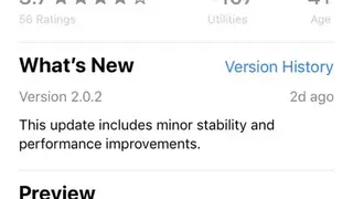 TestFlight screenshot