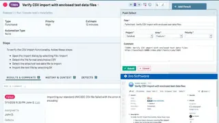 TestRail screenshot