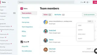 Tettra screenshot