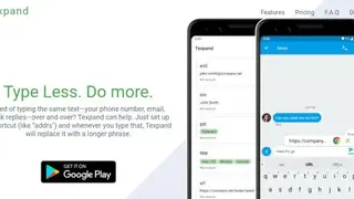 Texpand screenshot