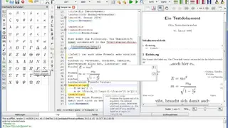 Texstudio screenshot