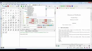 Texstudio screenshot
