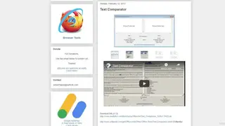 Text Comparator screenshot