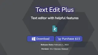 Text Edit Plus screenshot