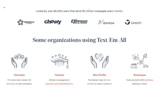 Text-Em-All screenshot