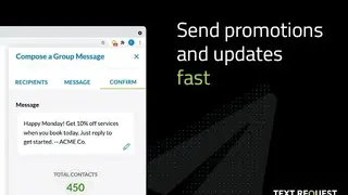 Text Request screenshot