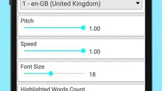 Text Voice Text-to-speech and Audio PDF Reader screenshot