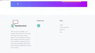 Text2VoiceOver screenshot