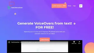 Text2VoiceOver screenshot