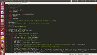 Textadept screenshot