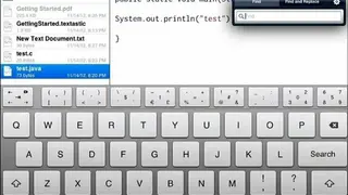 Textastic Code Editor screenshot