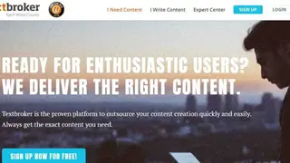 Textbroker screenshot