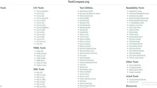 TextCompare Vectorizer screenshot