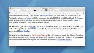 TextEdit screenshot