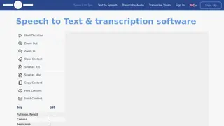 TextFromToSpeech screenshot