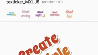 Texticker screenshot