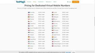 TextMagic screenshot