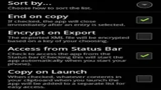 Textspansion screenshot