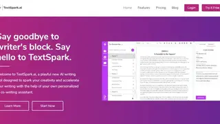TextSpark AI screenshot