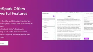 TextSpark AI screenshot