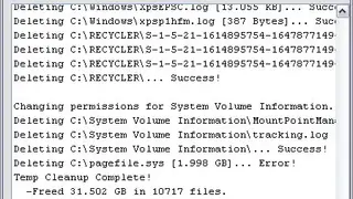 TFC – Temp File Cleaner screenshot