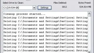 TFC – Temp File Cleaner screenshot
