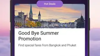 Thai Airways screenshot