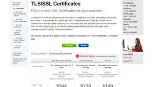 Thawte SSL screenshot