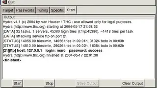 THC Hydra screenshot